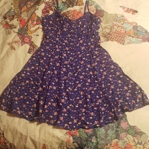 Floral print dress